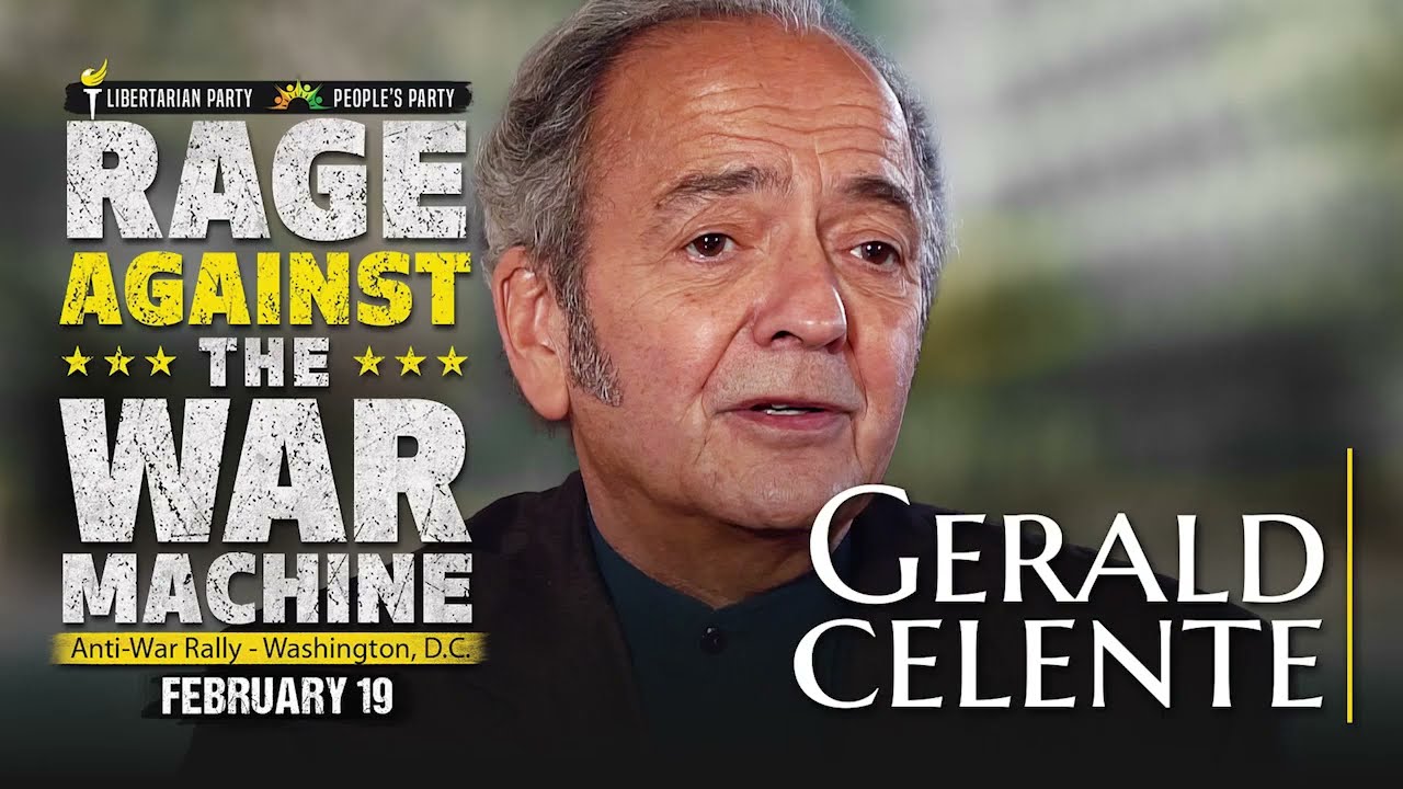 Gerald Celente  - Rage Against The War Machine